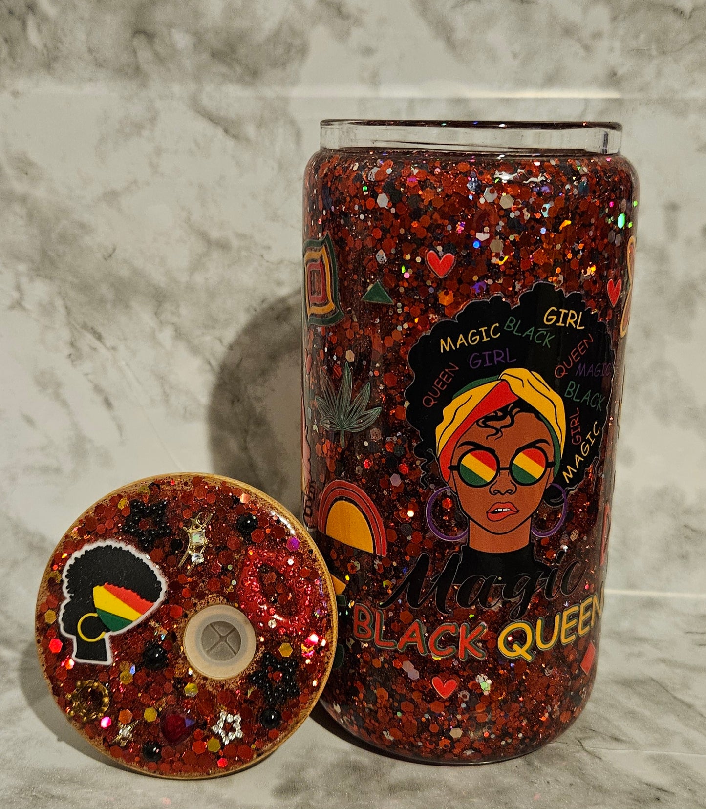 Black Queen Magic Snowglobe