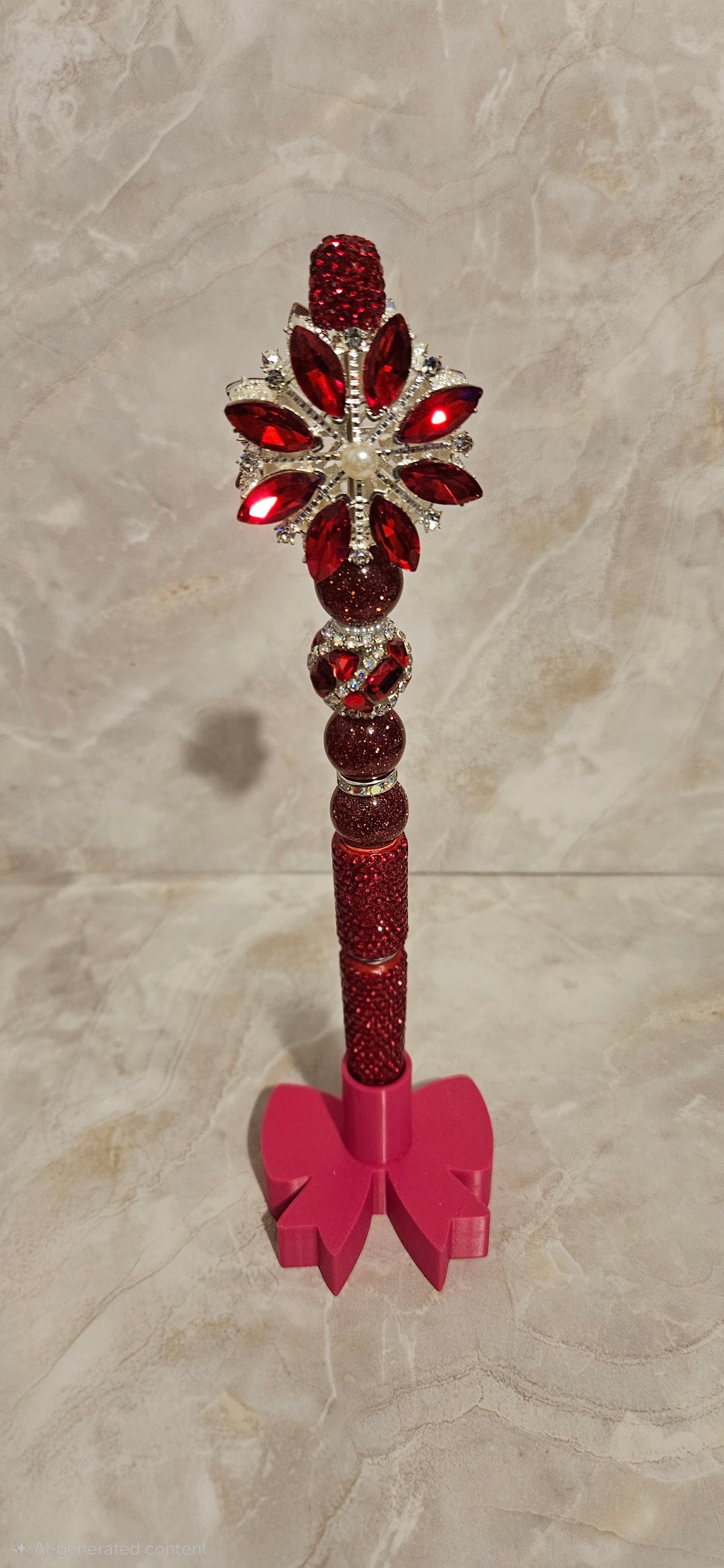 Red Bling Pen