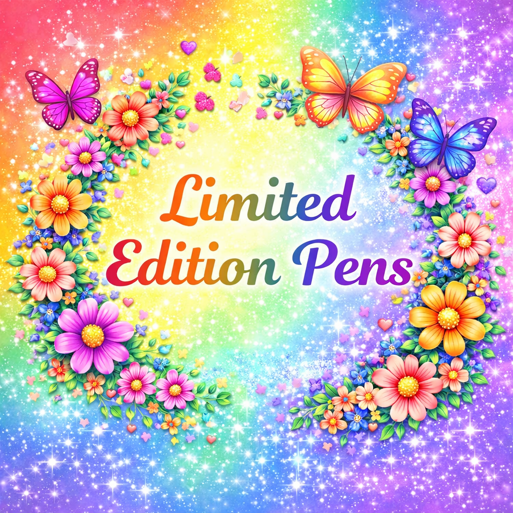 Limited Edition Beaded Pens