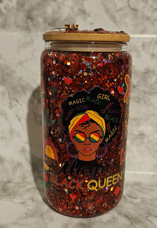 Black Queen Magic Snowglobe