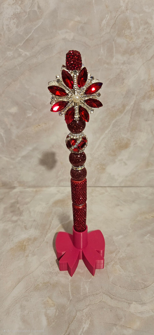 Red Bling Pen