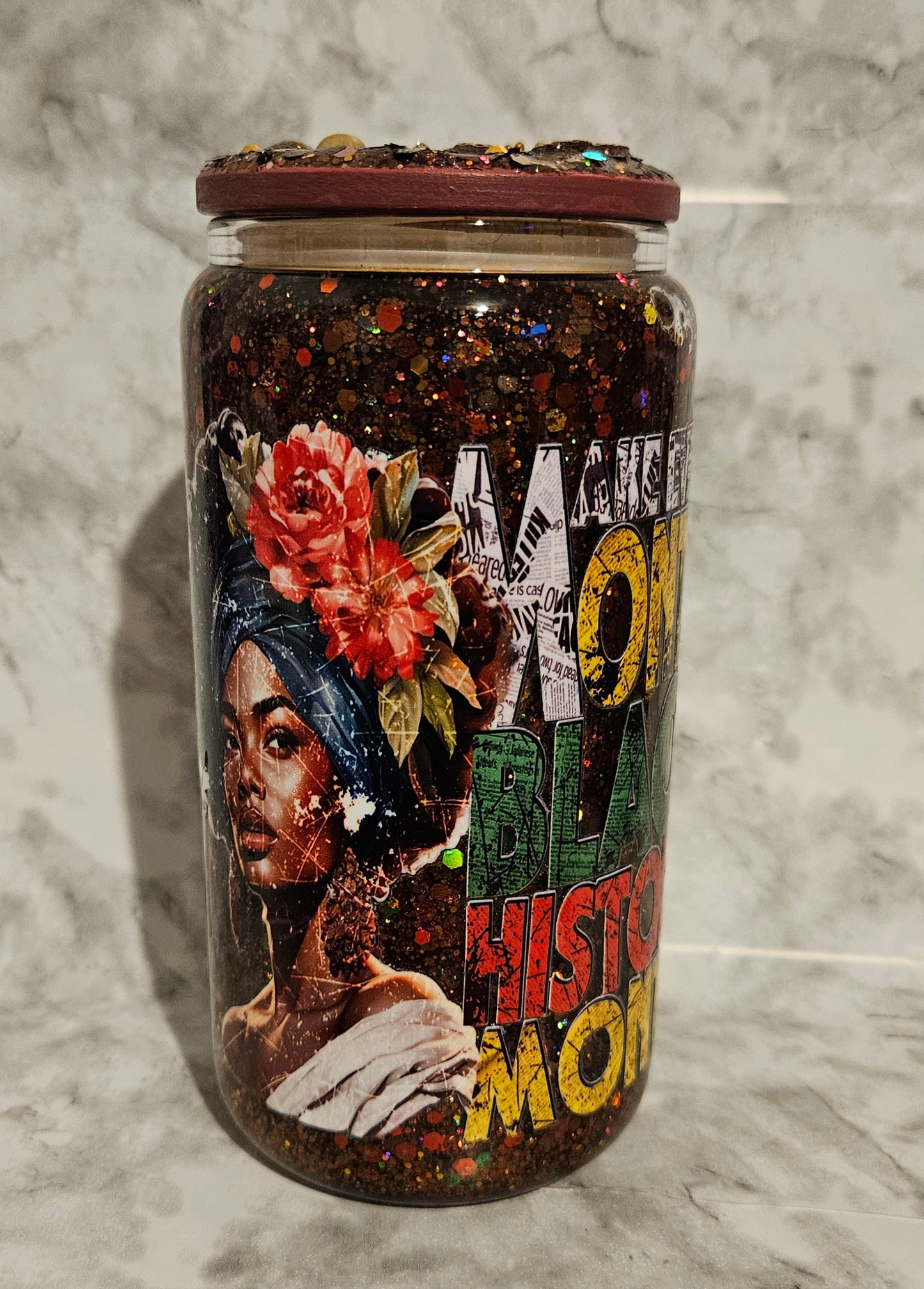 Black History Snowglobe Cup