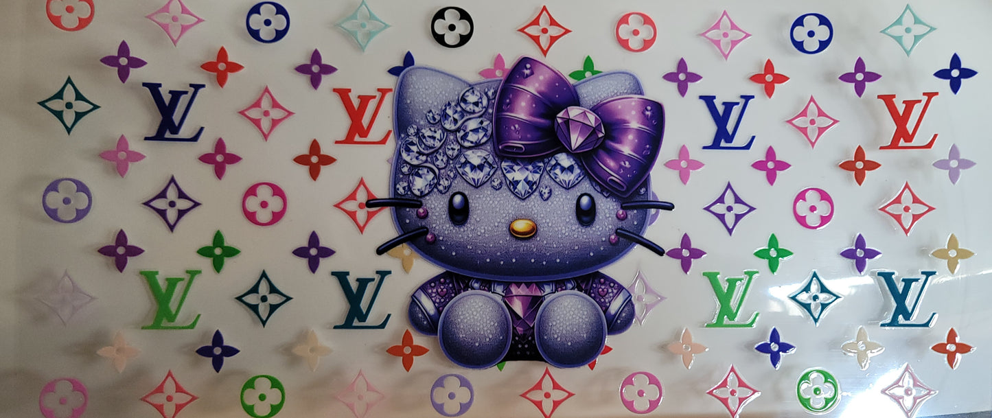 Rainbow LV Inspired Kitty