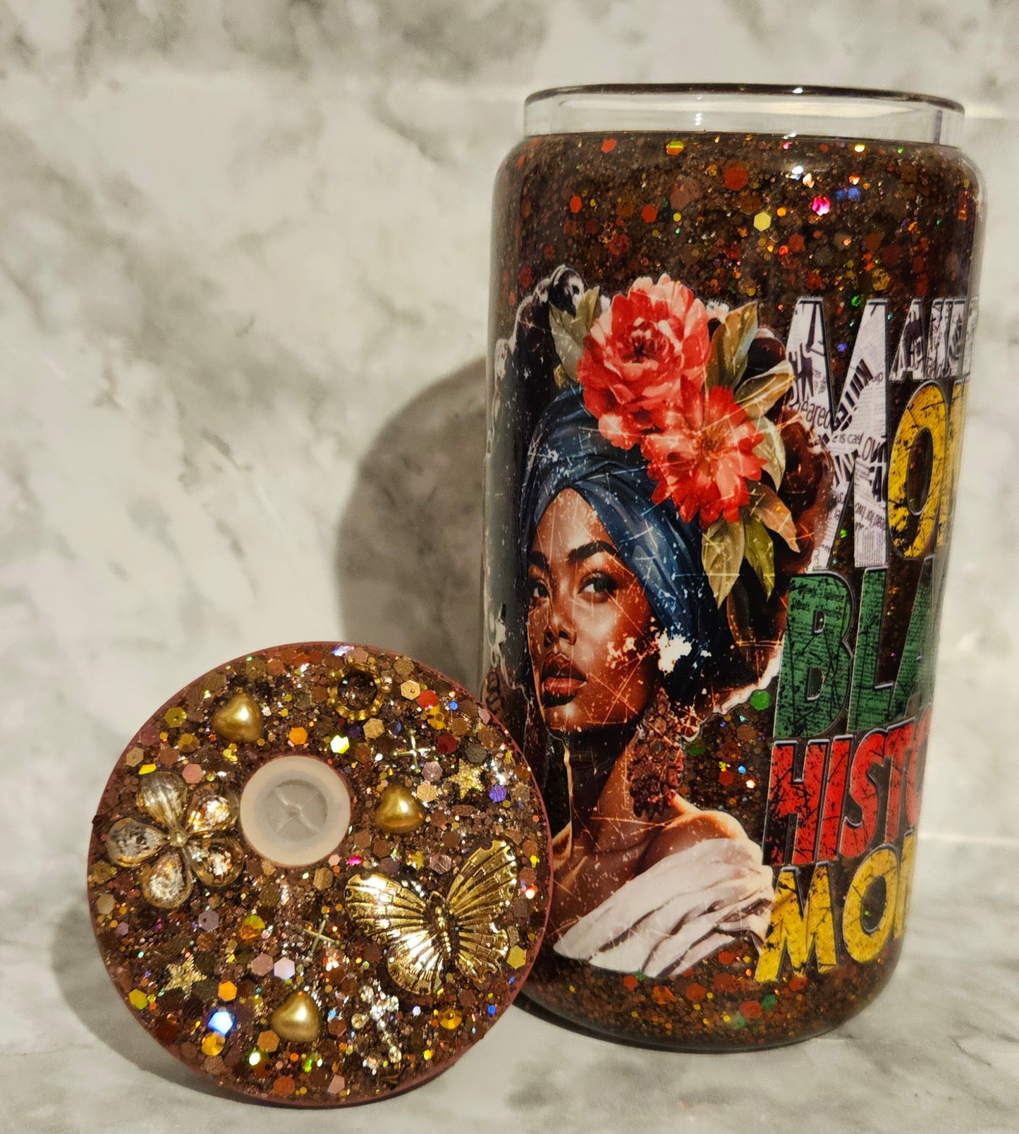 Black History Snowglobe Cup