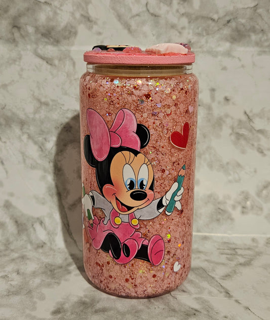 Minnie Snowglobe Cup