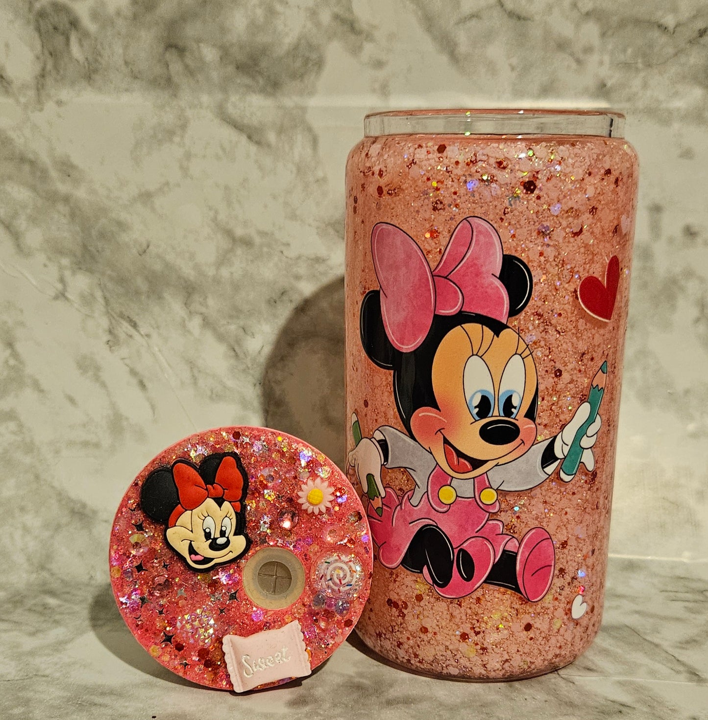 Minnie Snowglobe Cup